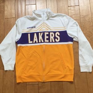 Lakers Adidas zip up Men’s 2xl